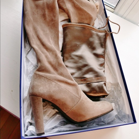 New Stuart weitzman highland topo suede - Picture 2 of 5
